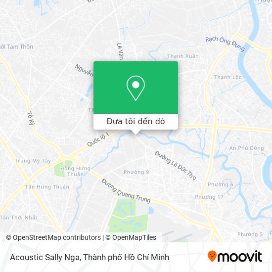 Bản đồ Acoustic Sally Nga