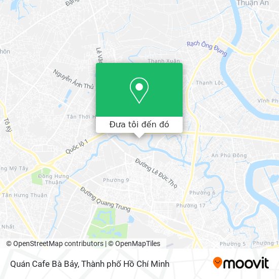 Bản đồ Quán Cafe Bà Bảy