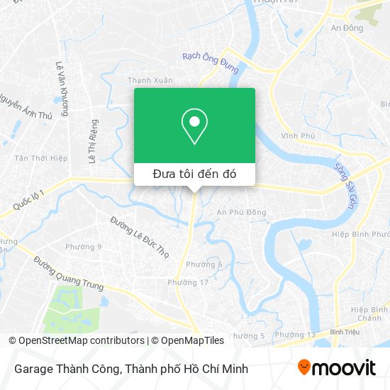 Bản đồ Garage Thành Công