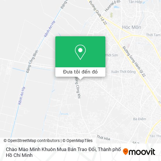 Bản đồ Chào Mào Minh Khuôn Mua Bán Trao Đổi