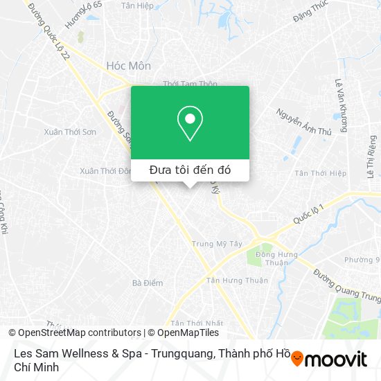 Bản đồ Les Sam Wellness & Spa - Trungquang
