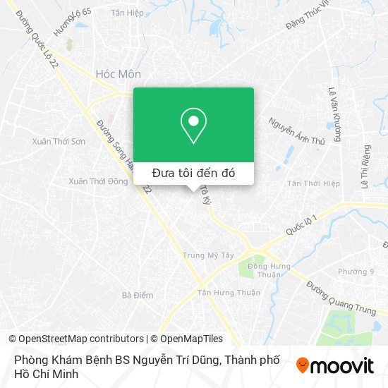 Bản đồ Phòng Khám Bệnh BS Nguyễn Trí Dũng