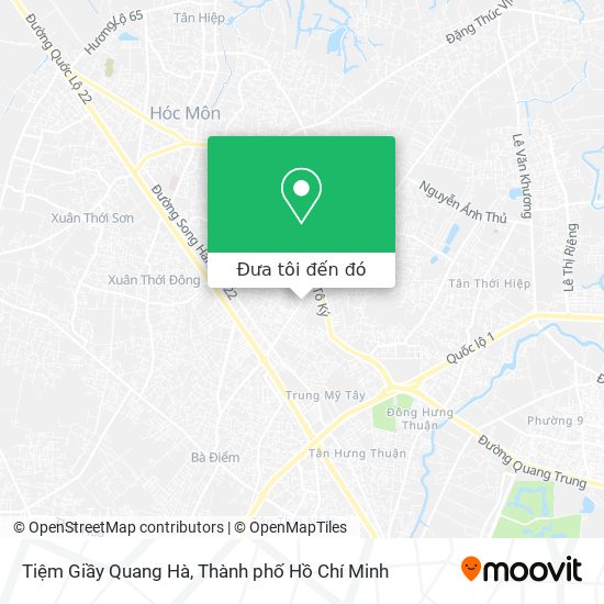 Bản đồ Tiệm Giầy Quang Hà