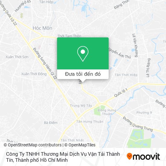 Bản đồ Công Ty TNHH Thương Mại Dịch Vụ Vận Tải Thành Tín
