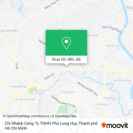 Bản đồ Chi Nhánh Công Ty TNHH Phú Long Huy