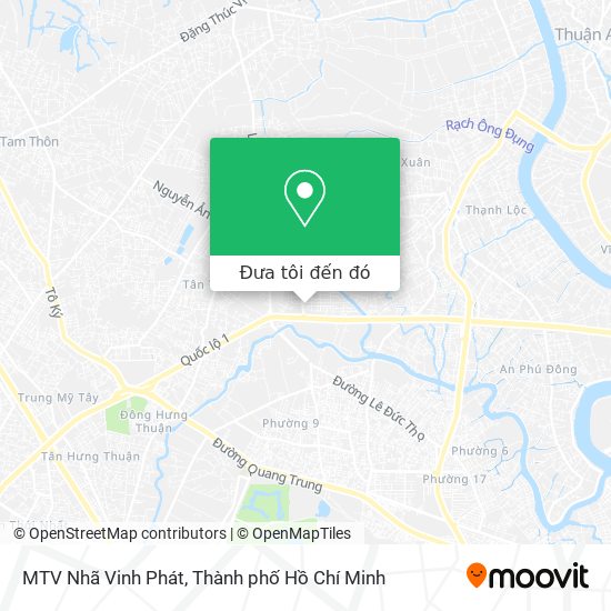 Bản đồ MTV Nhã Vinh Phát