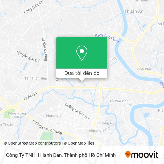 Bản đồ Công Ty TNHH Hạnh Đan