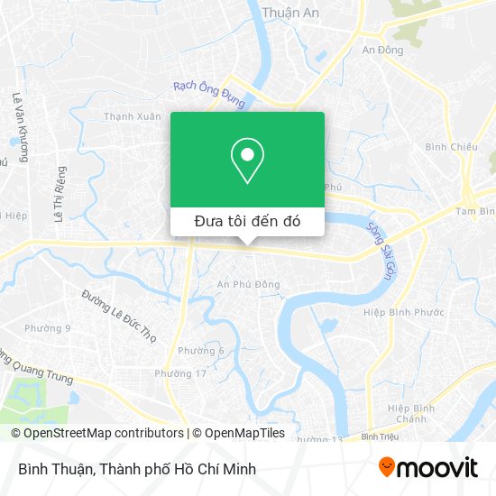 Bản đồ Bình Thuận