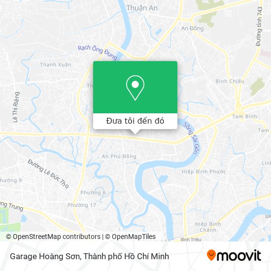 Bản đồ Garage Hoàng Sơn