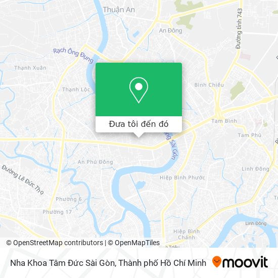 Bản đồ Nha Khoa Tâm Đức Sài Gòn