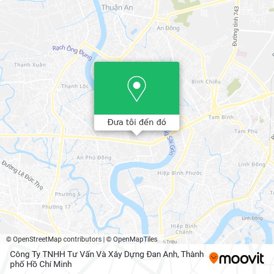 Bản đồ Công Ty TNHH Tư Vấn Và Xây Dựng Đan Anh