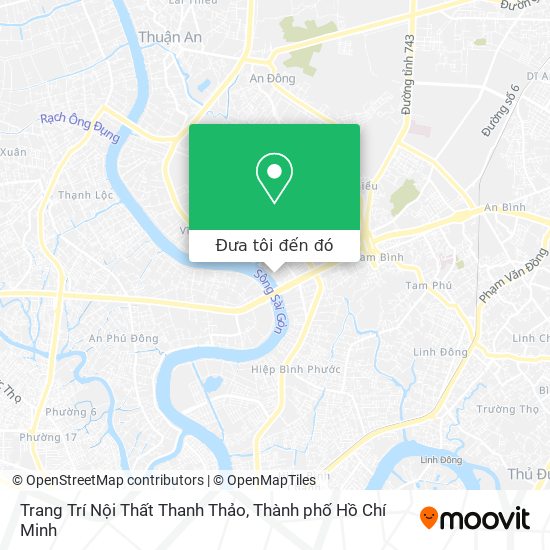 Bản đồ Trang Trí Nội Thất Thanh Thảo