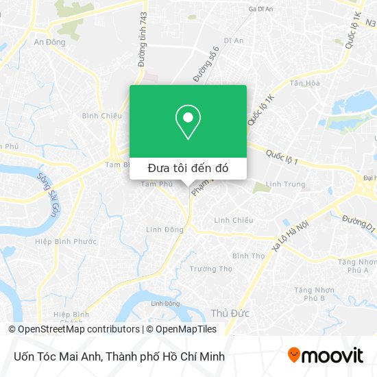 Bản đồ Uốn Tóc Mai Anh