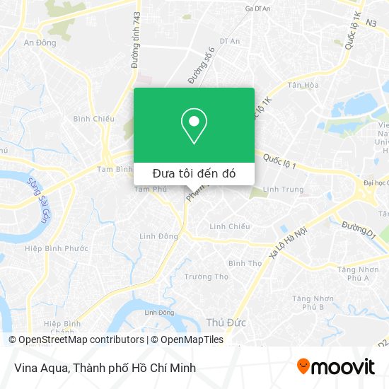 Bản đồ Vina Aqua