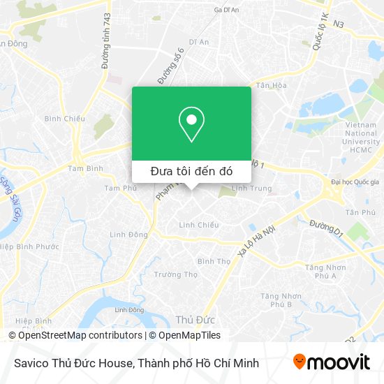 Bản đồ Savico Thủ Đức House