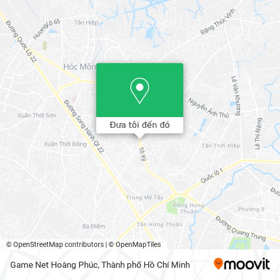 Bản đồ Game Net Hoàng Phúc