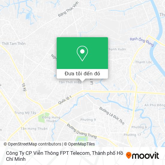 Bản đồ Công Ty CP Viễn Thông FPT Telecom