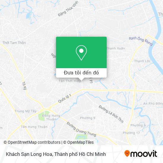 Bản đồ Khách Sạn Long Hoa