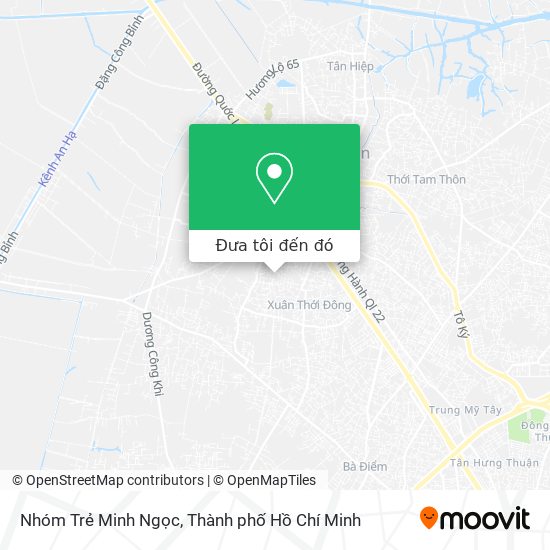 Bản đồ Nhóm Trẻ Minh Ngọc