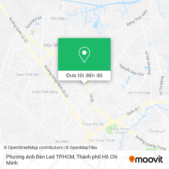 Bản đồ Phương Anh Đèn Led TP.HCM