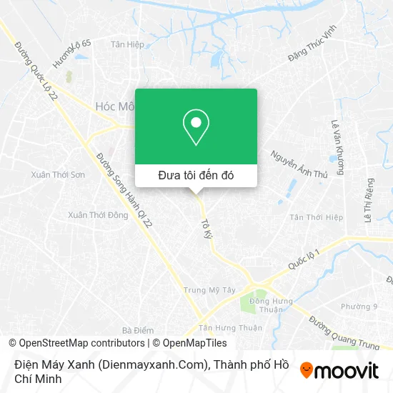 Bản đồ Điện Máy Xanh (Dienmayxanh.Com)