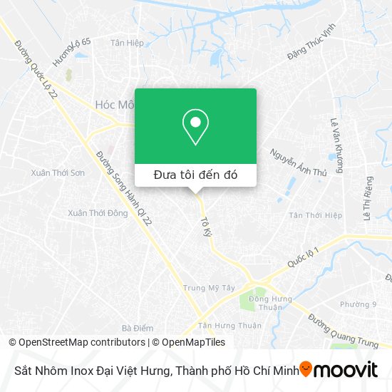 Bản đồ Sắt Nhôm Inox Đại Việt Hưng