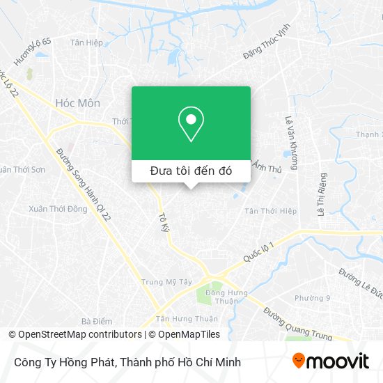 Bản đồ Công Ty Hồng Phát