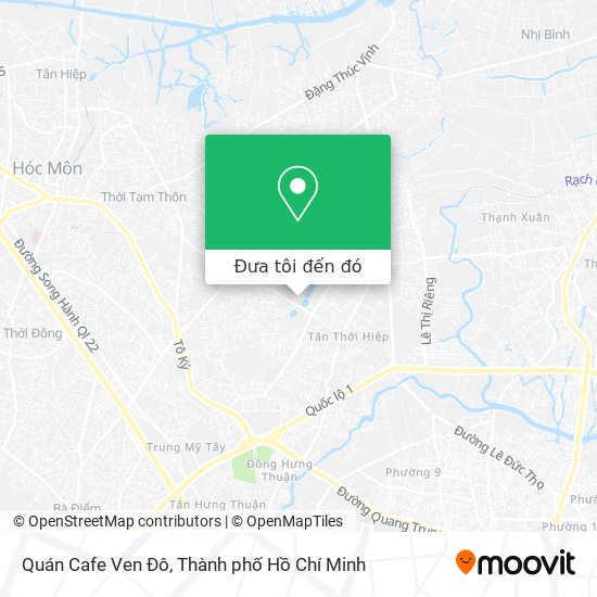 Bản đồ Quán Cafe Ven Đô