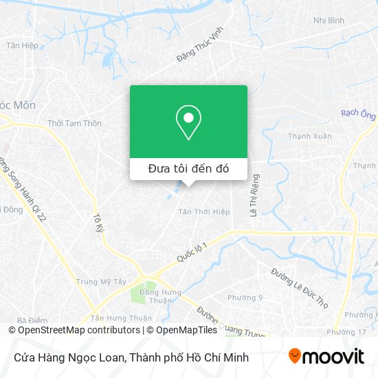 Bản đồ Cửa Hàng Ngọc Loan