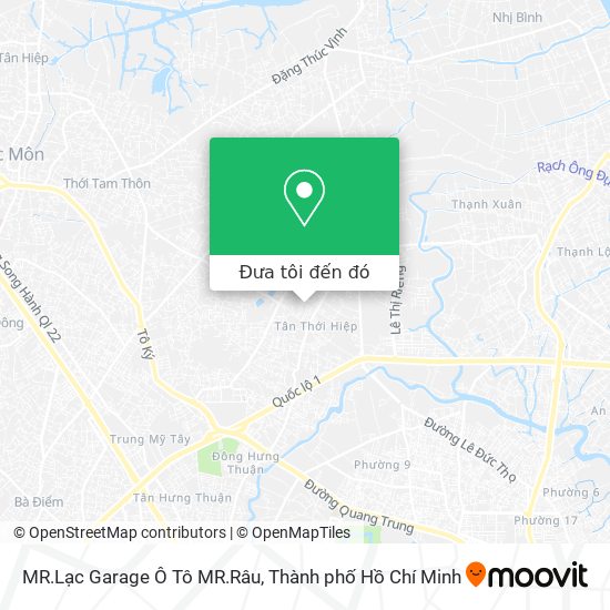 Bản đồ MR.Lạc Garage Ô Tô MR.Râu