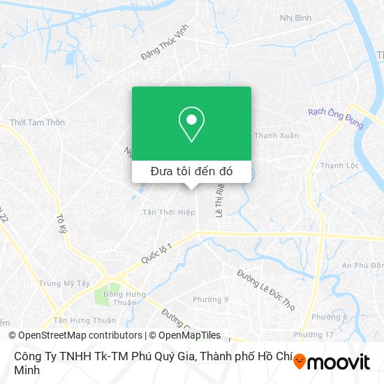 Bản đồ Công Ty TNHH Tk-TM Phú Quý Gia