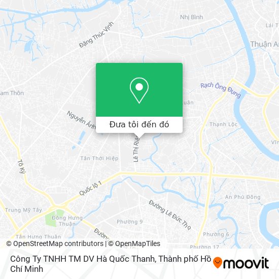 Bản đồ Công Ty TNHH TM DV Hà Quốc Thanh