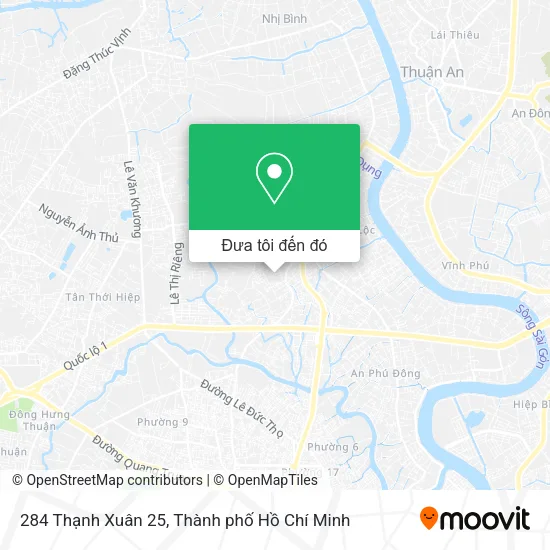 Bản đồ 284 Thạnh Xuân 25