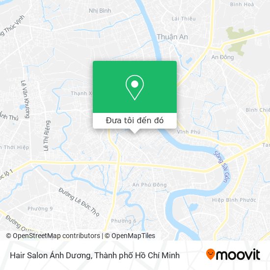 Bản đồ Hair Salon Ánh Dương