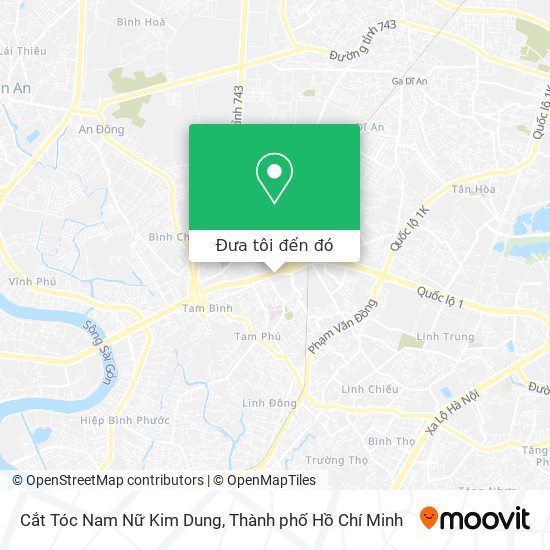 Bản đồ Cắt Tóc Nam Nữ Kim Dung