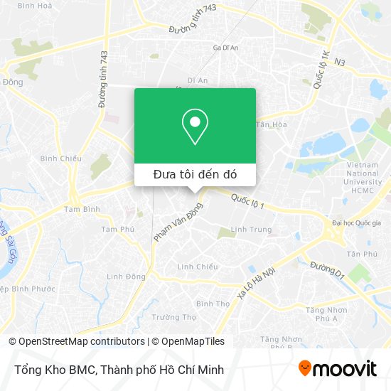 Bản đồ Tổng Kho BMC