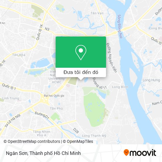 Bản đồ Ngân Sơn