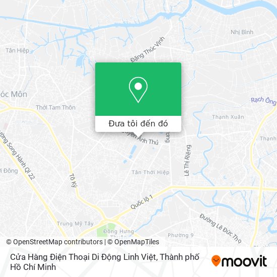 Bản đồ Cửa Hàng Điện Thoại Di Động Linh Việt