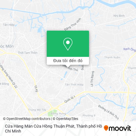 Bản đồ Cửa Hàng Màn Cửa Hồng Thuận Phát