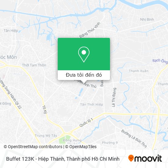 Bản đồ Buffet 123K - Hiệp Thành