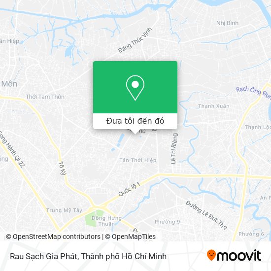 Bản đồ Rau Sạch Gia Phát