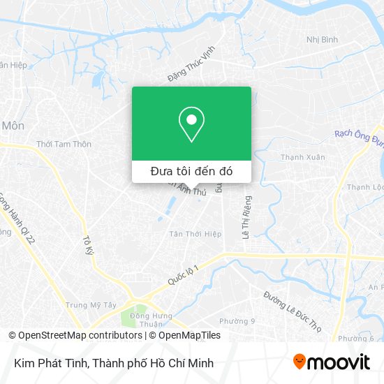 Bản đồ Kim Phát Tình