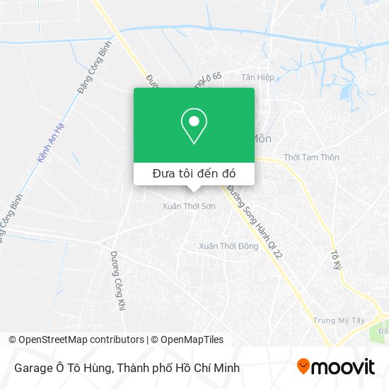 Bản đồ Garage Ô Tô Hùng