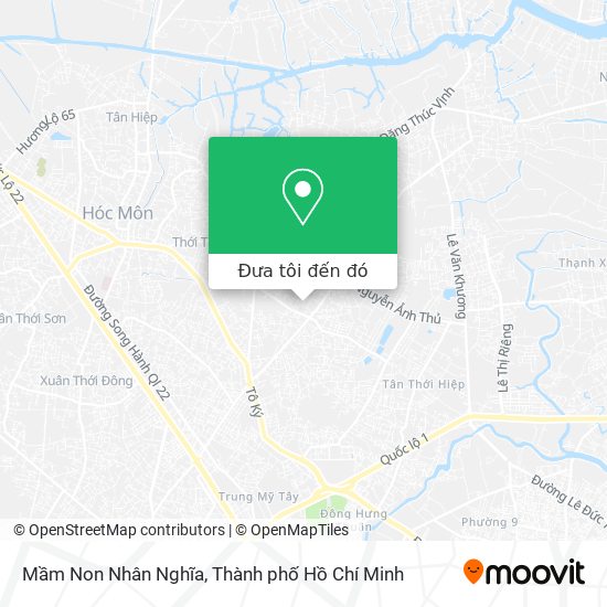 Bản đồ Mầm Non Nhân Nghĩa