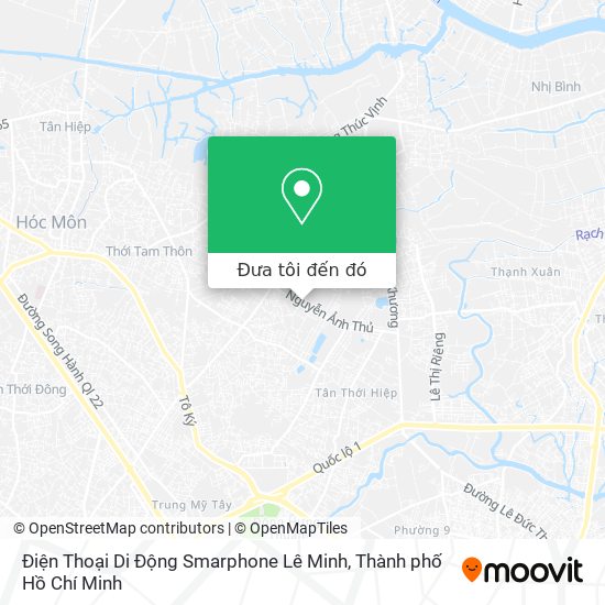 Bản đồ Điện Thoại Di Động Smarphone Lê Minh