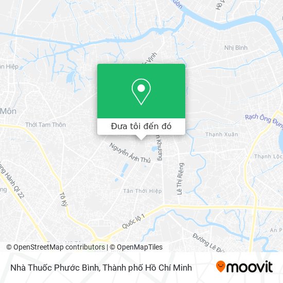 Bản đồ Nhà Thuốc Phước Bình