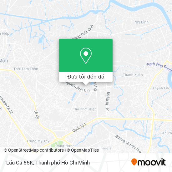 Bản đồ Lẩu Cá 65K