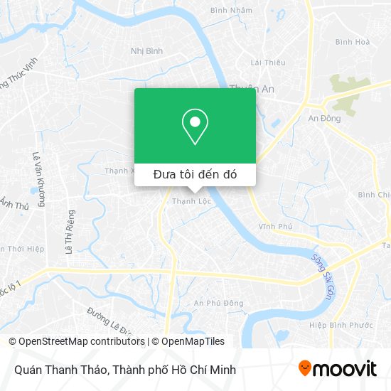 Bản đồ Quán Thanh Thảo