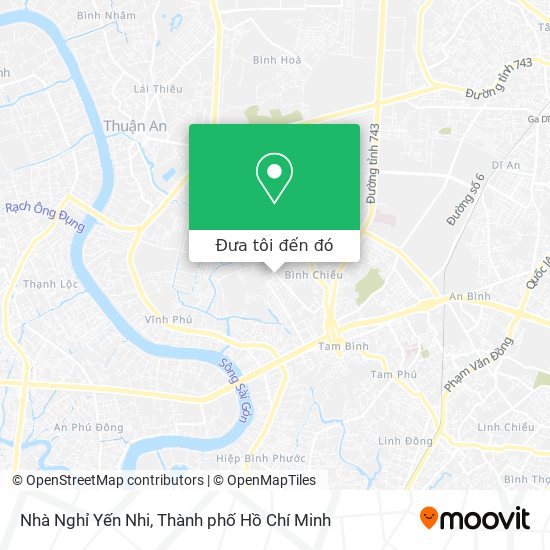 Bản đồ Nhà Nghỉ Yến Nhi