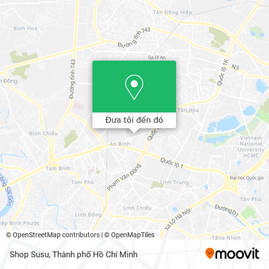 Bản đồ Shop Susu